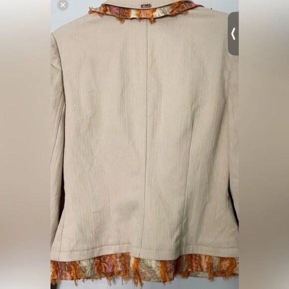 ST. JOHN SPORT by MARIE GRAY Cotton Blend Blazer - Picture 5 of 8